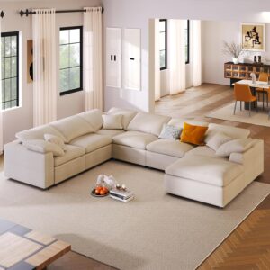 KIVENJAJA Modular Sectional Couch 7 Seater | Modern Sofa